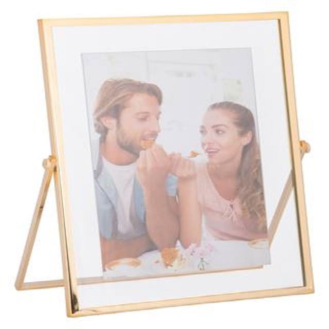 Gold Floating Frame 6x4 Gift Lynnmall Souvenirs Kiwiana Gold Floating Frame 6x4