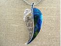Picture of Blue/Green Fern Necklace