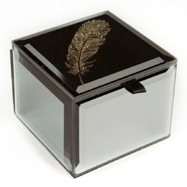 Picture of Mini trinket box feather
