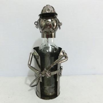 Picture of Beer bottle hldr fireman