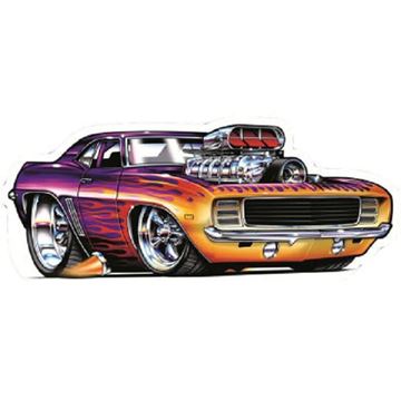 Picture of Camaro hot rod plaque