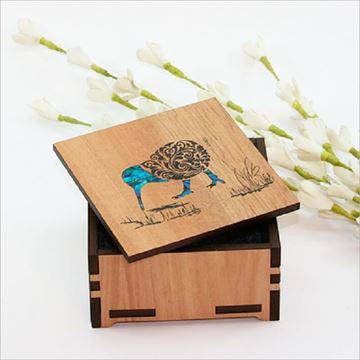 Picture of Sml box filigree kiwi