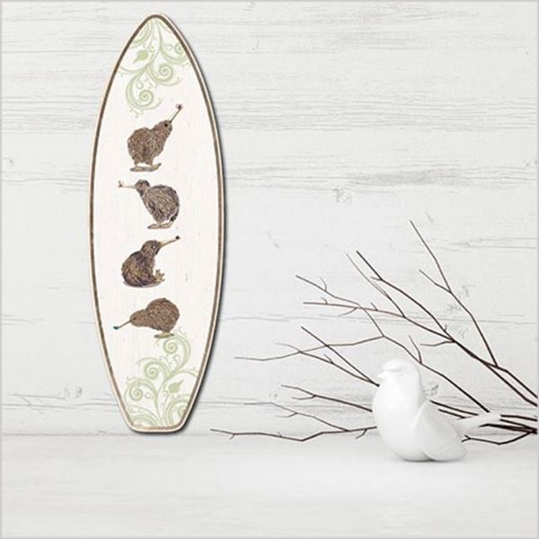 Picture of Surfboard art kiwis