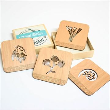 Picture of Rimu coasters nz natives