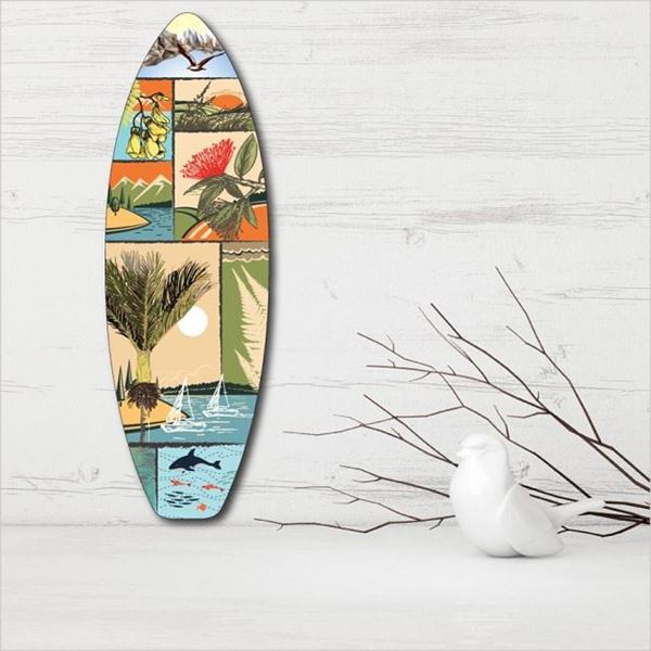 Picture of Surfboard art NZ scene