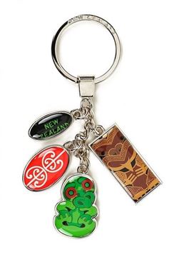 Picture of Keyring tiki maori charms