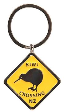 Picture of Keyring kiwi crossing