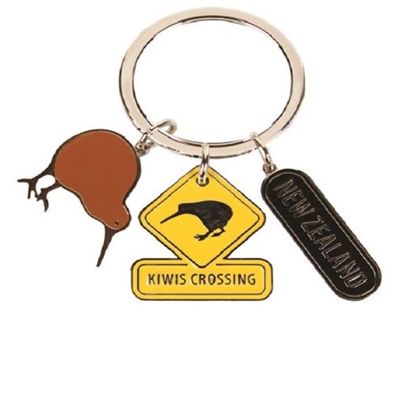 Picture of Keyring kiwi crossing