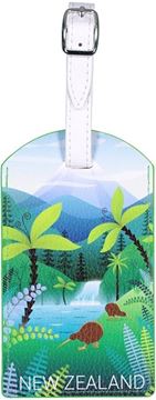 Picture of Luggage tag nz scene kiwi