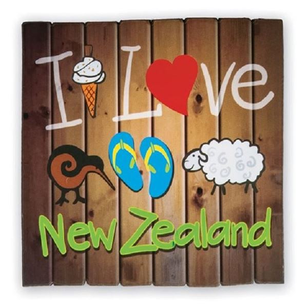 Picture of Magnet 3D i heart nz