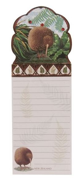 Picture of Notepad kiwi gold foil