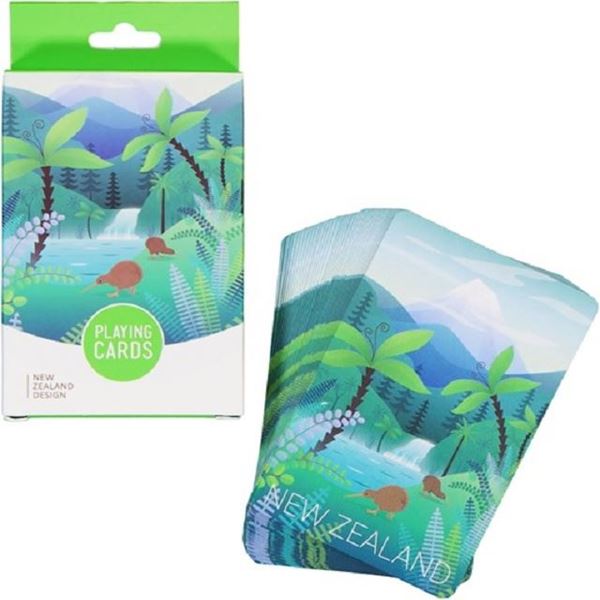 Picture of Playing cards nz scene kiwi