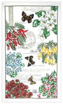 Picture of Tea towel flowers/b/fly