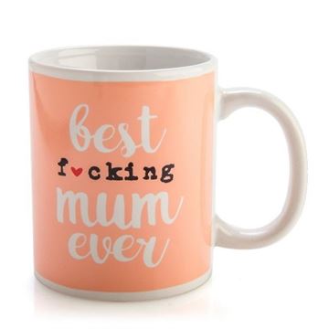 Picture of Best mum ever rude mug