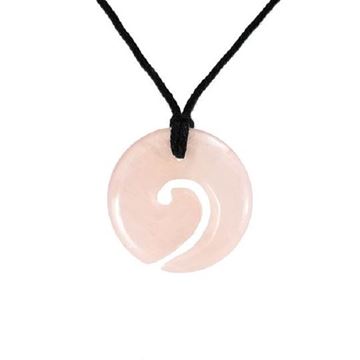 Picture of Rose quartz koru