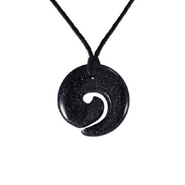 Picture of Blue goldstone koru