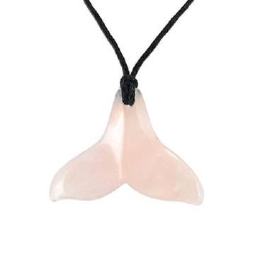 Picture of Rose quartz whale tail