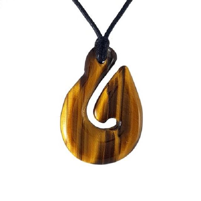 Tiger eye fish hook, Gift Shop Glenfield, Souvenirs, Kiwiana Gifts, Wedding Presents