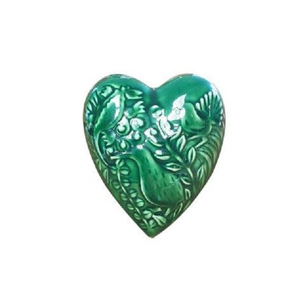 Picture of NZ natives heart green