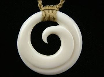 Picture of Koru bone carving