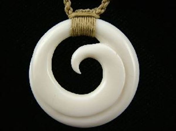 Picture of Koru bone carving