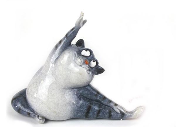 Picture of Wacky cat grey reach