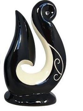 Picture of Hei matau small black & white