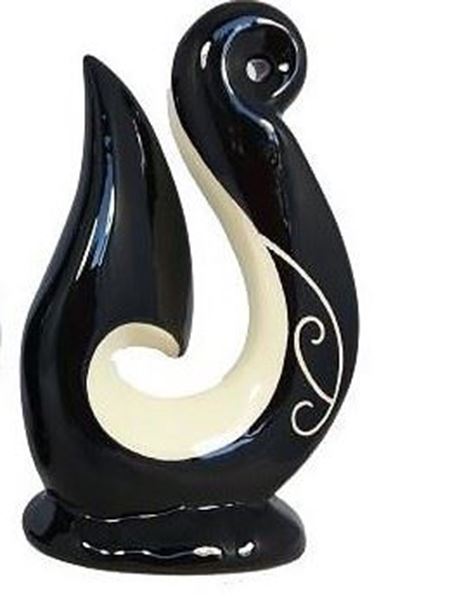 Picture of Hei matau small black & white