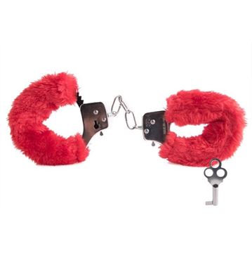 Picture of Furry love cuffs red