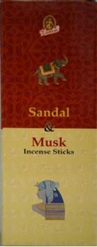 Picture of Sandal & musk incense 20gm
