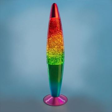 Picture of Glitter lamp rainbow