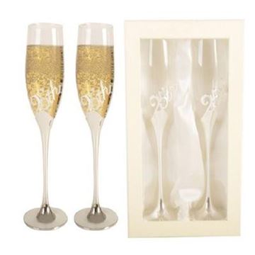 Picture of 25th anniversary flutes set 2