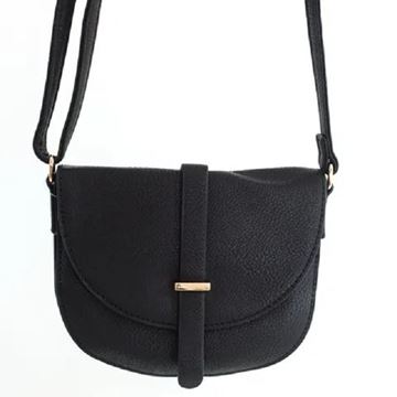 Picture of Black mini oval bag
