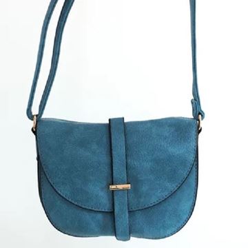 Picture of Blue mini oval bag