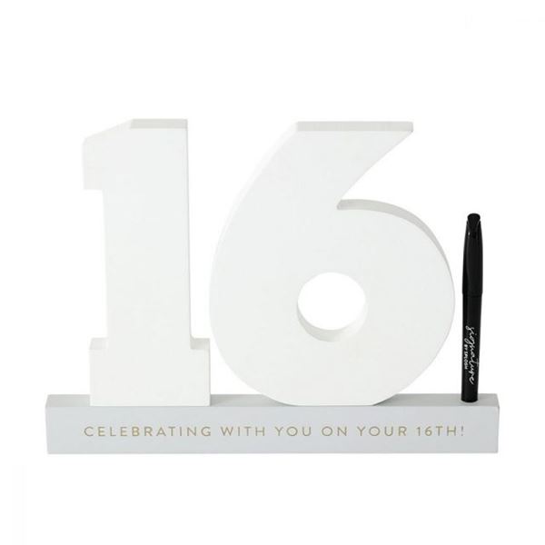 Picture of 16th signature number