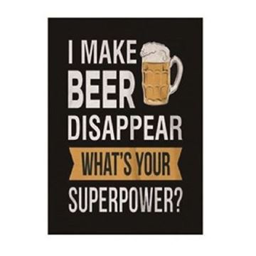 Picture of Superpower raised wall art