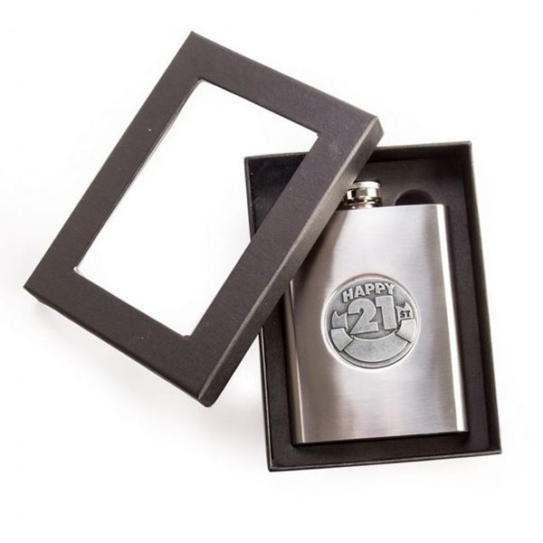 Picture of Engraveable flask 21st