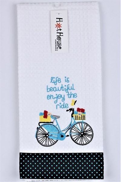 Picture of Tea towel enjoy the ride