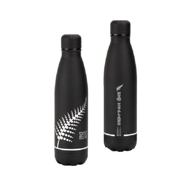 Picture of Metal drink bottle silver fern