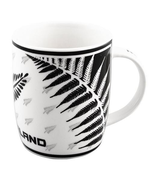 Picture of NZ fern coffee mug