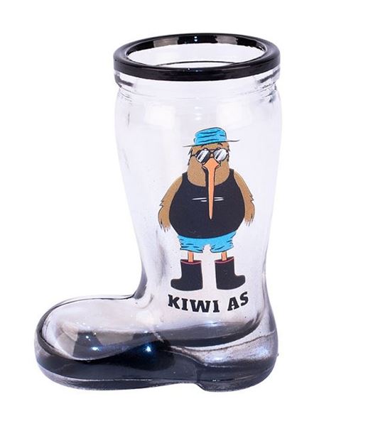 Picture of Kiwi bloke boot shot glass