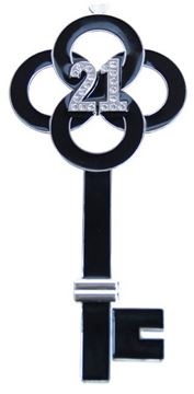 Picture of Black 21st key