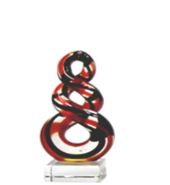 Picture of Red/black mini twist