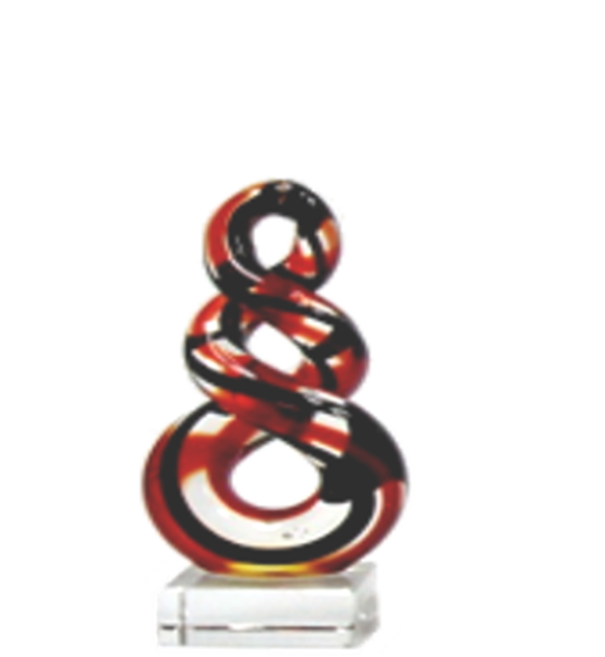 Picture of Red/black mini twist