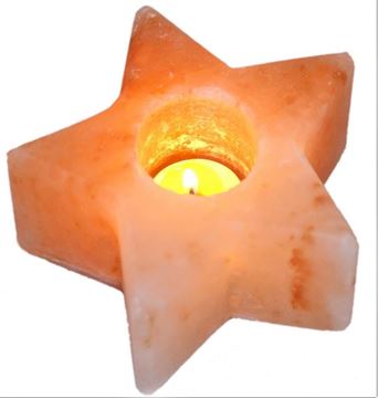 Picture of Salt tea light star