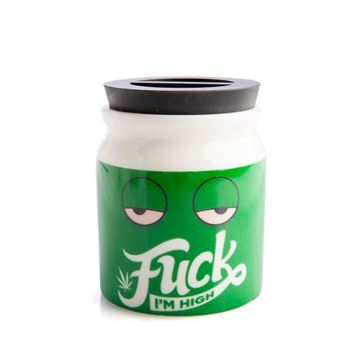 Picture of Small Im high stash jar