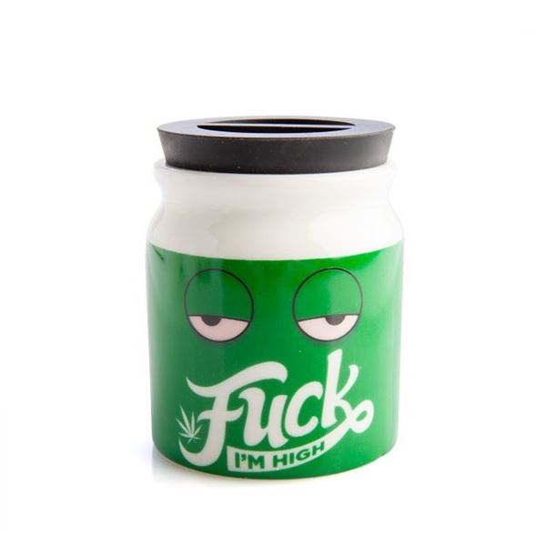 Picture of Small Im high stash jar