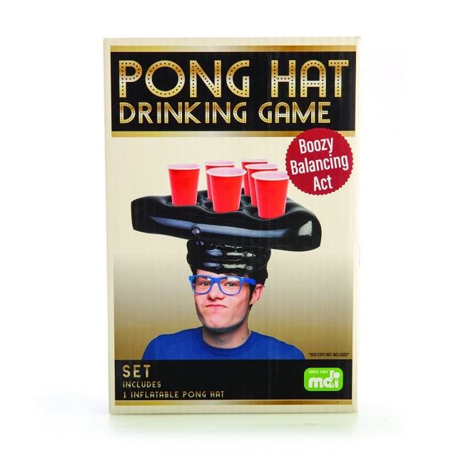 Bier Pong Hut  Trinkspiel Beer Pong Hat - CoolGift