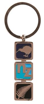 Picture of Keyring 3 squares