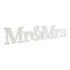 Picture of Mr & mrs table word